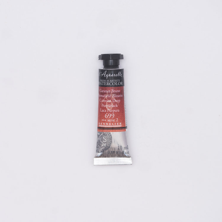 Sennelier 699 l'Aquarelle tube 10ml - permanent alizarin crimson