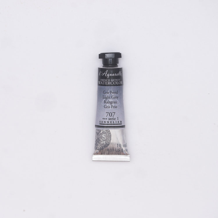 Sennelier 707 aquarelverf 10 ml - koudgrijs