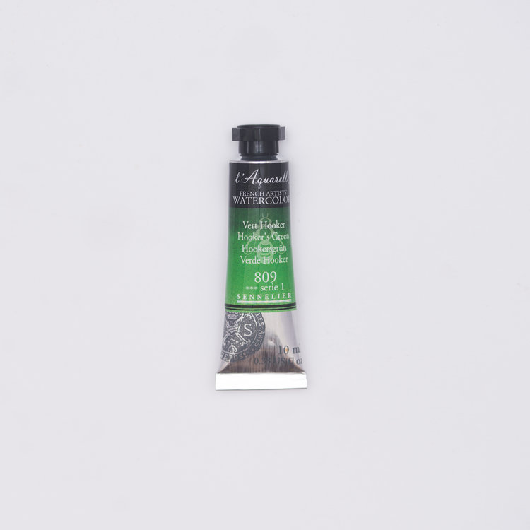 Sennelier 809 aquarelverf 10 ml - Hookers groen