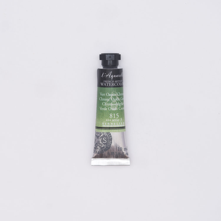 Sennelier 815 aquarelverf 10 ml - chroomoxydegroen