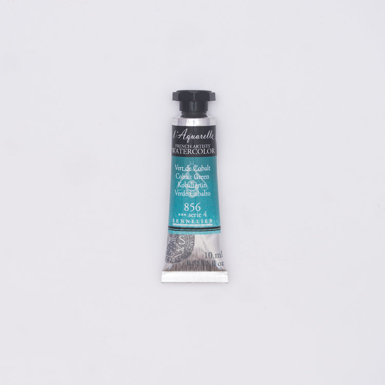 Sennelier 856 l'Aquarelle tube 10ml - kobalt groen
