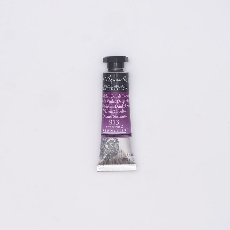 Sennelier 913 l'Aquarelle tube 10ml - kobalt violet donker