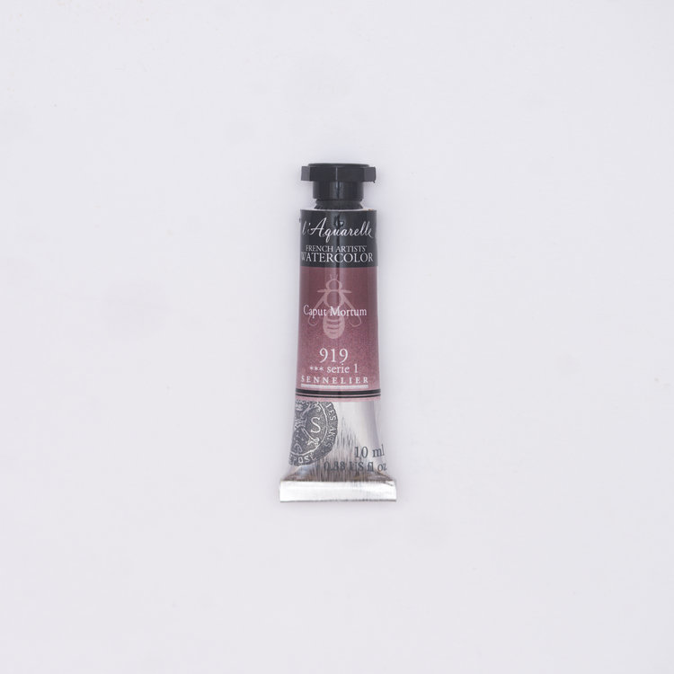 Sennelier 919 aquarelverf 10 ml - caput mortum
