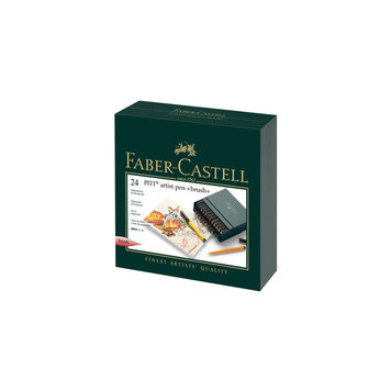 Faber Castell studiobox 24 stuks Pitt Artist pen