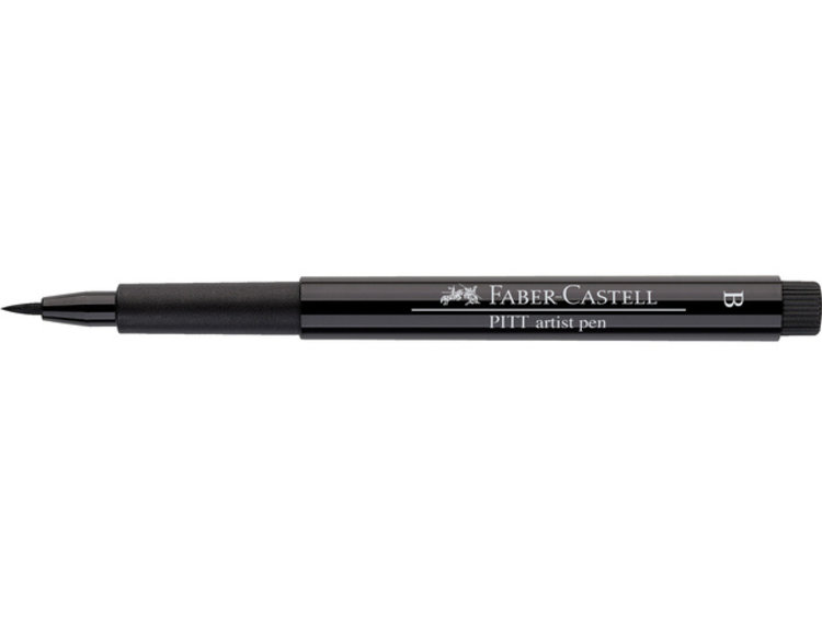 Faber Castell Pitt Artist tekenpen - fineliners (S-F-M-B) zwart