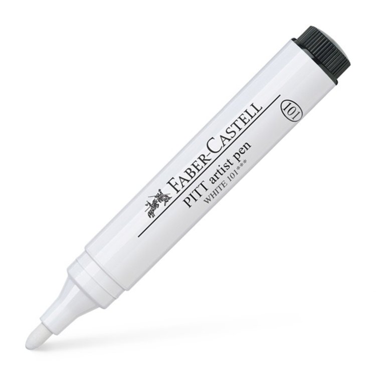 Faber Castell 101 Pitt Artist BIG pen wit