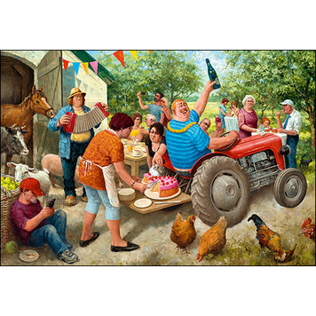 Art Revisited Marius van Dokkum - tuinfeest