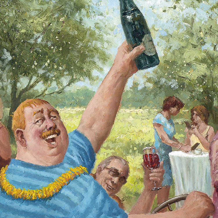 Art Revisited Tuinfeest - set kaarten van Marius van Dokkum