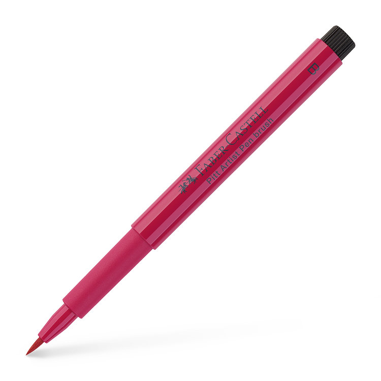 Faber Castell 127 Pitt Artist brushpen karmijnrose