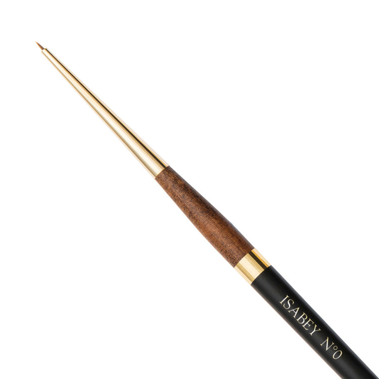 Isabey Kolinsky marter aquarelpenseel (6229) - rond met kort haar