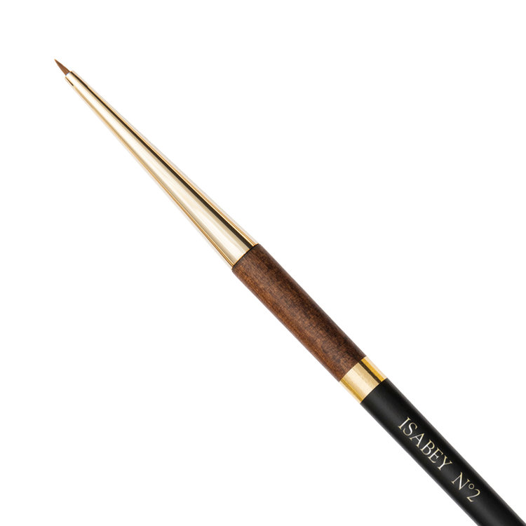 Isabey Kolinsky marter aquarelpenseel (6229) - rond met kort haar