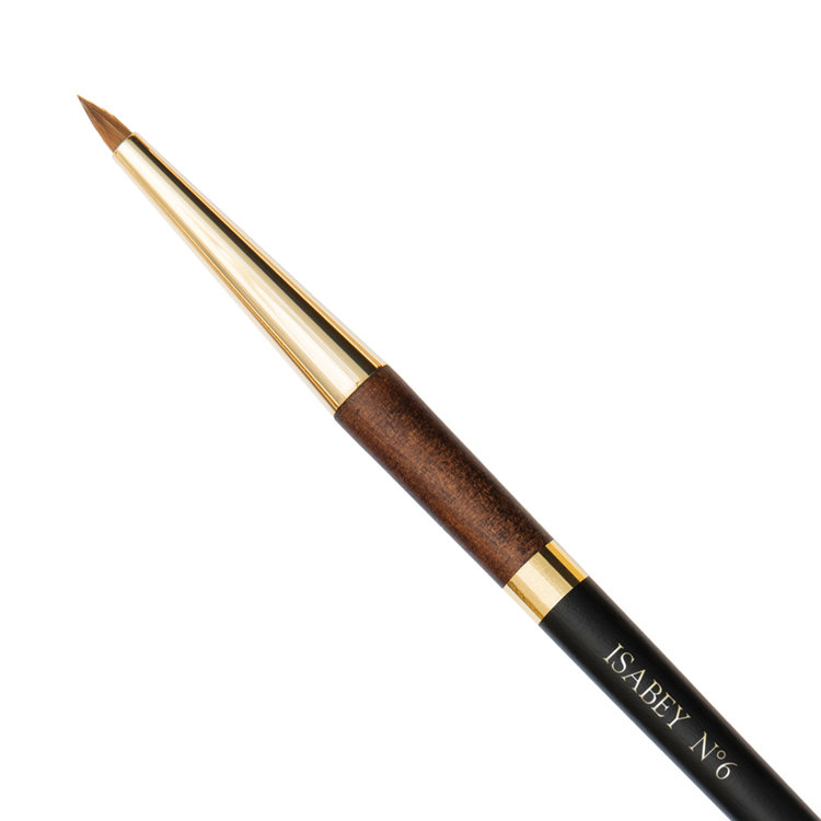 Isabey Kolinsky marter aquarelpenseel (6229) - rond met kort haar