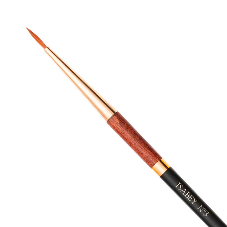 Isabey Kolinsky marter aquarelpenseel (6227) - rond lang en slank