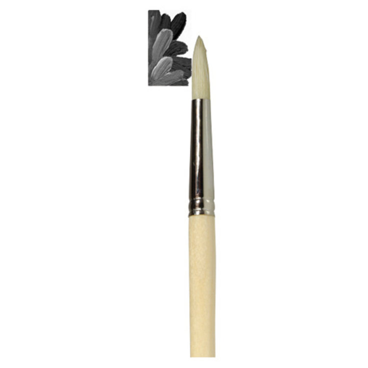 Rembrandt varkenshaar penseel rond (serie 201)