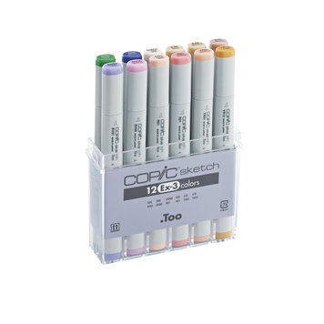 Copic Sketch sketch marker EX-3 Set (12)