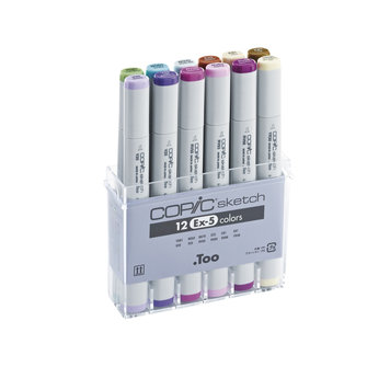 Copic Sketch sketch marker EX-5 Set (12)