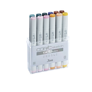 Copic Sketch sketch marker EX-2 Set (12)