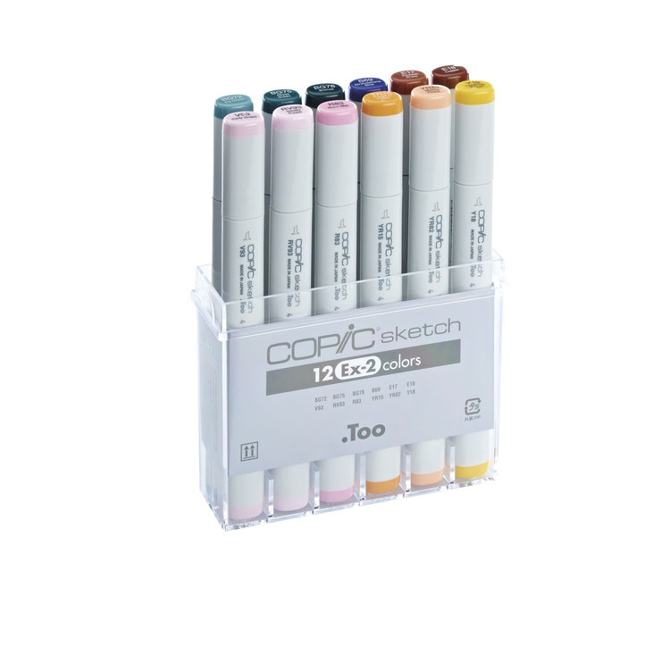 Copic Sketch sketch marker EX-2 Set (12)
