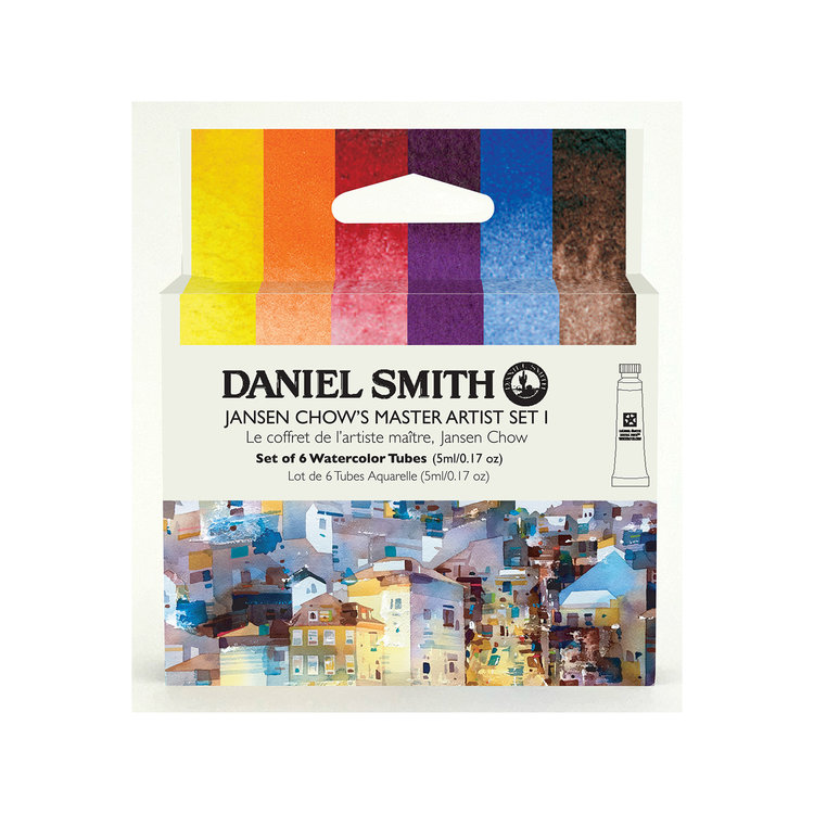 Daniel Smith Jansen Chow's master artist (set 1) 6 tubes aquarelverf 5ml