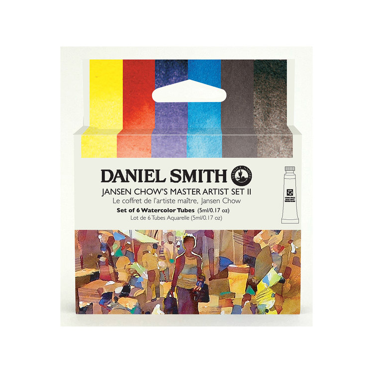 Daniel Smith Jansen Chow's master artist (set 2) 6 tubes aquarelverf 5ml