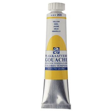 Talens 200 geel - 20ml gouache