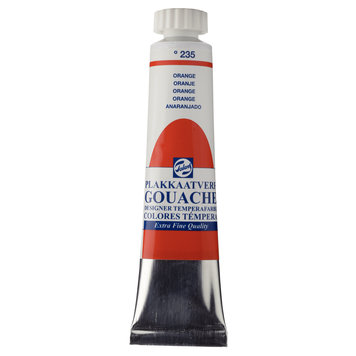 Talens 235 oranje - 20ml gouache