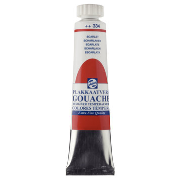 Talens 334 scharlaken - 20ml gouache