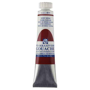 Talens 411 sienna gebrand - 20ml gouache