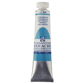 Talens 522 turkooisblauw - 20ml gouache