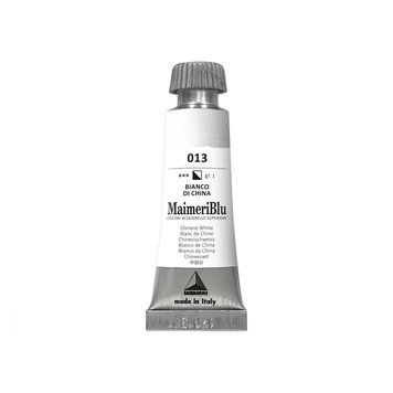 Maimeri Blu 013 Chinese white - 12ml aquarelverf