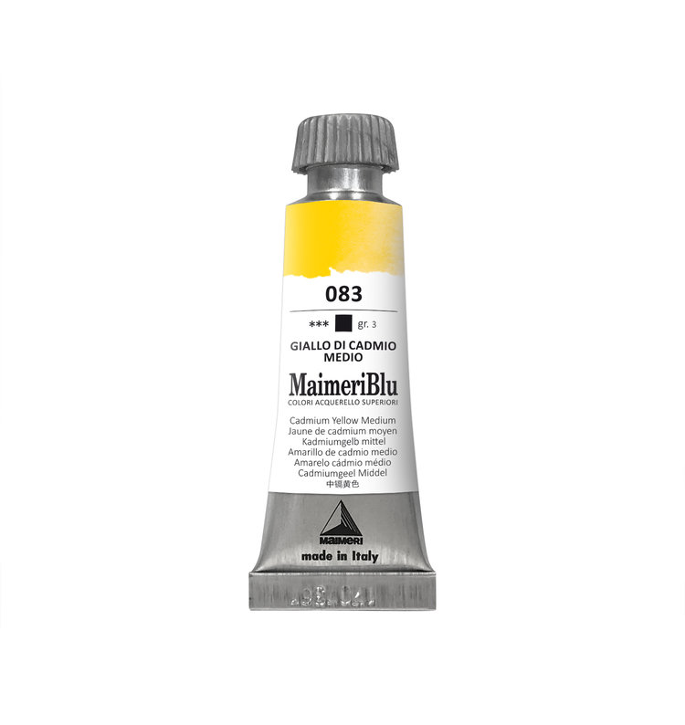 Maimeri Blu 083 aquarelverf tube 12ml - cadmium yellow medium