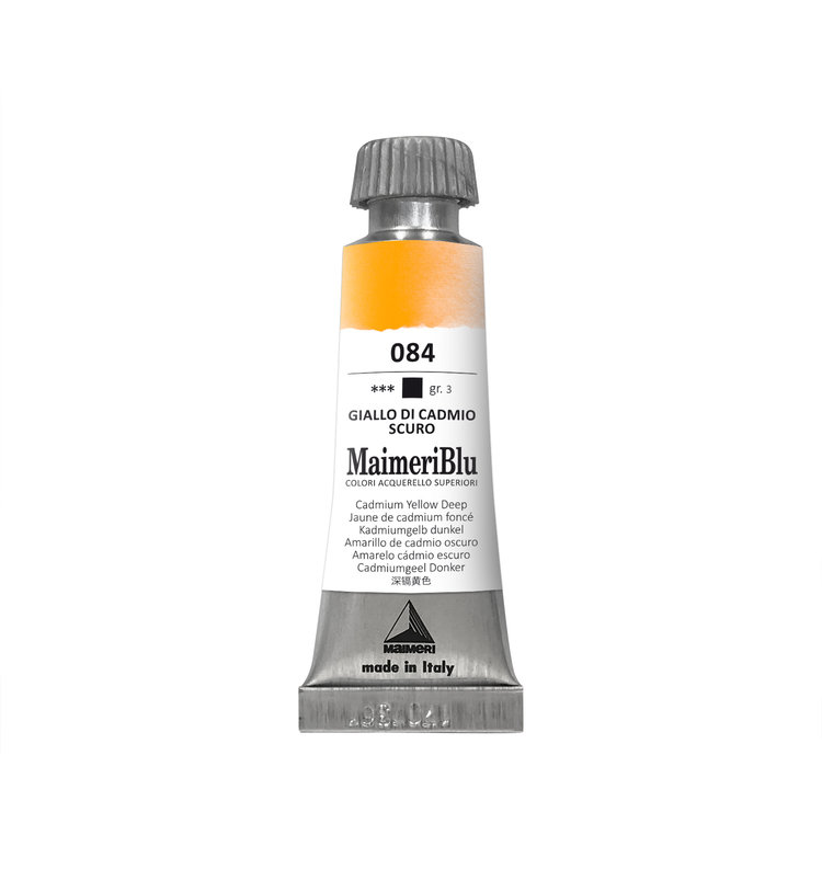 Maimeri Blu 084 aquarelverf tube 12ml - cadmium yellow deep