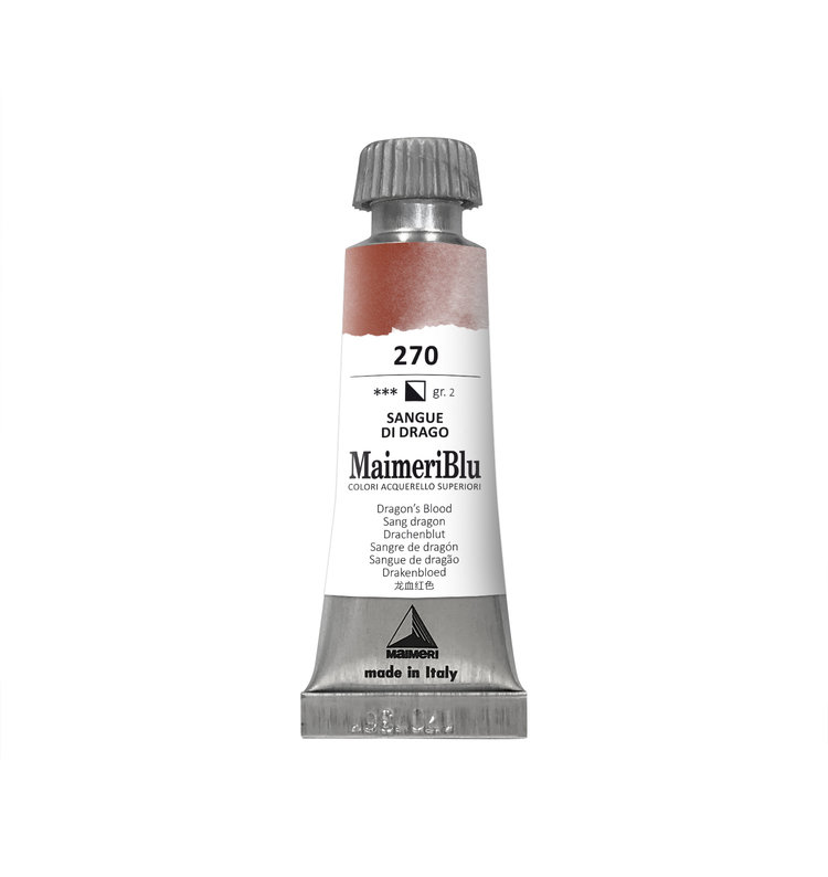 Maimeri Blu 270 aquarelverf tube 12ml - dragon's blood