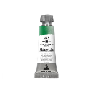 Maimeri Blu 317 cobalt green deep - 12ml aquarelverf