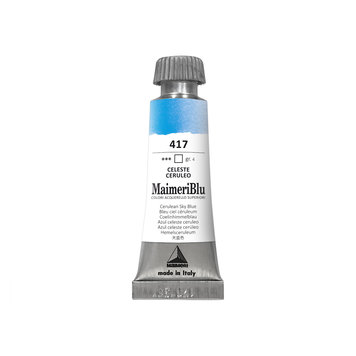 Maimeri Blu 417 cerulean sky blue - 12ml aquarelverf