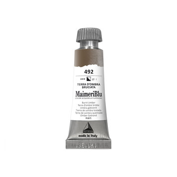 Maimeri Blu 492 burnt umber - 12ml aquarelverf