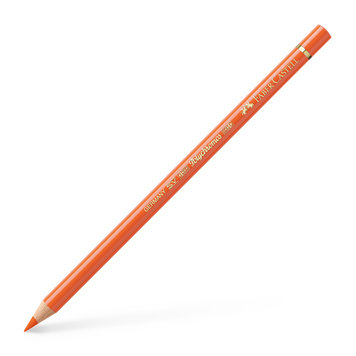 Faber Castell 113 Polychromos kleurpotlood  oranje glanzend