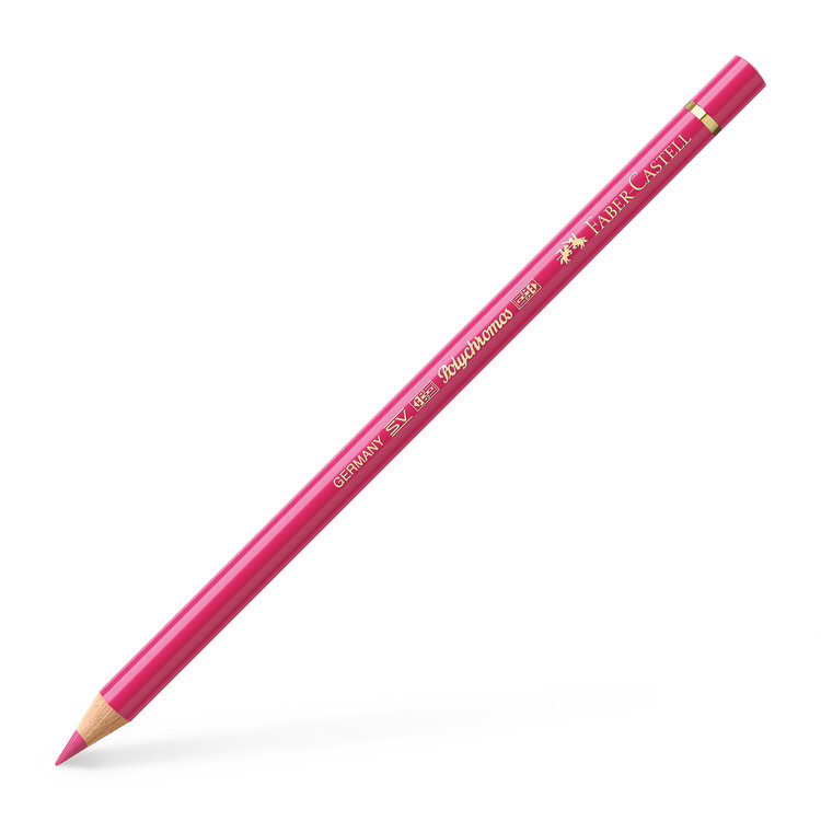 Faber Castell 124 Polychromos kleurpotlood  karmijn roze