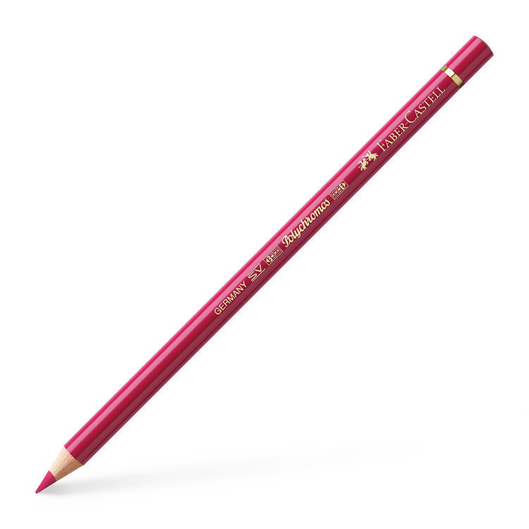 Faber Castell 127 Polychromos kleurpotlood  karmijn rose