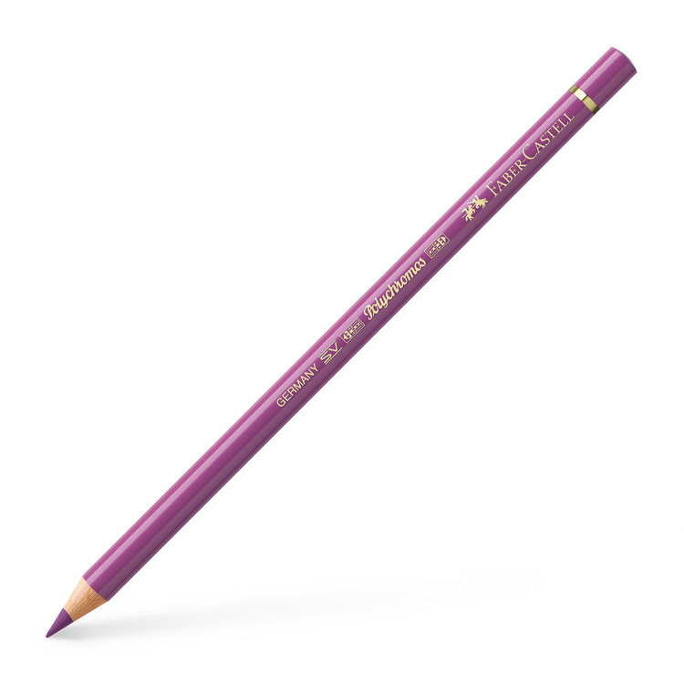 Faber Castell 135 Polychromos kleurpotlood  roodviolet fel