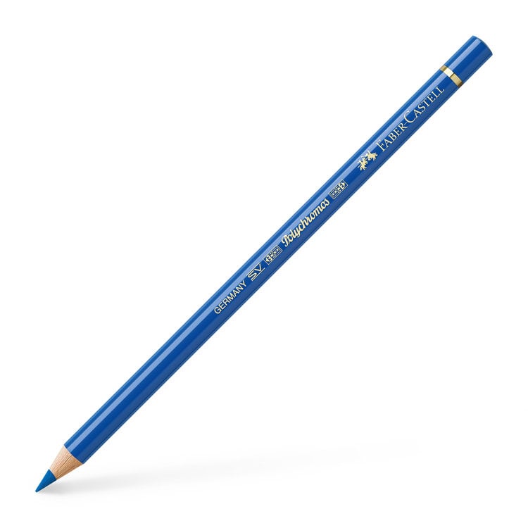 Faber Castell 144 Polychromos kleurpotlood  kobaltblauw / groen