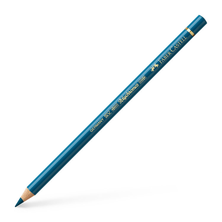 Faber Castell 155 Polychromos kleurpotlood  fluorturquoise