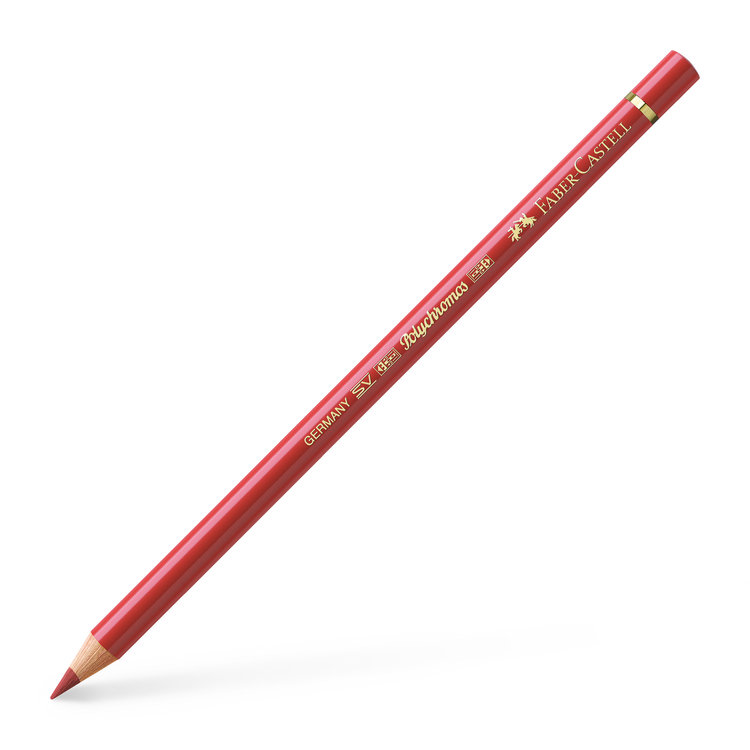 Faber Castell 191 Polychromos kleurpotlood  pompeisch rood