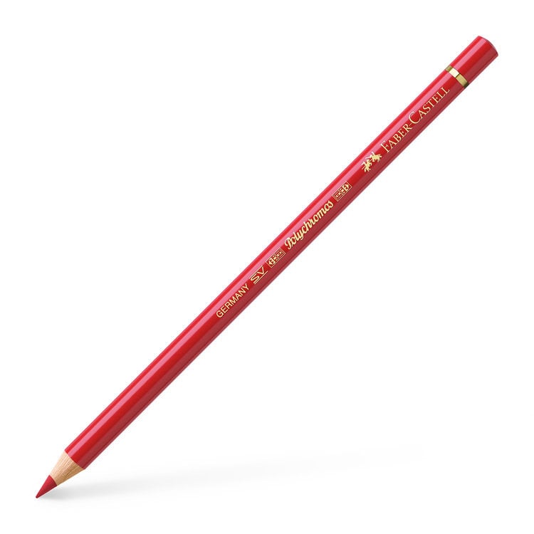 Faber Castell 223 Polychromos kleurpotlood  dieprood