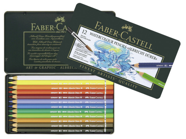 Faber Castell Albrecht Dürer aquarelpotloden blik
