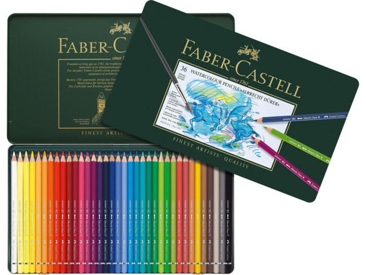 Faber Castell Albrecht Dürer aquarelpotloden blik