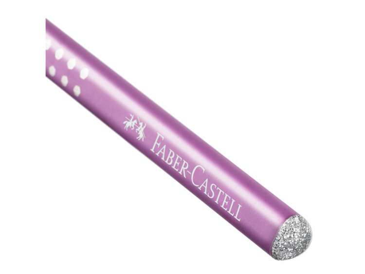 Faber Castell grafietpotlood GRIP sparkle (B)