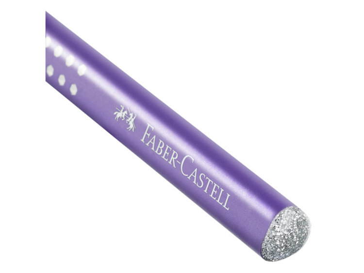 Faber Castell grafietpotlood GRIP sparkle (B)