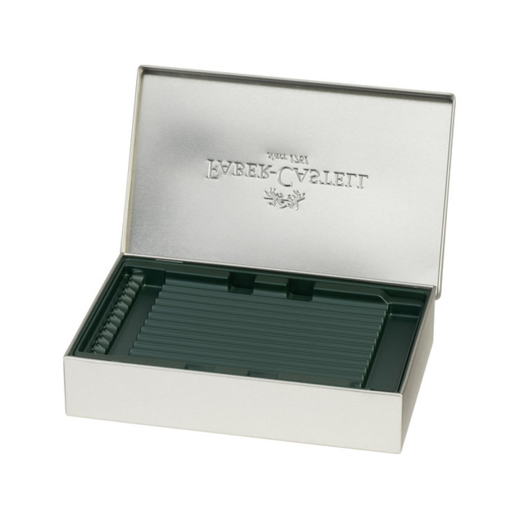 Faber Castell metalen potloden blik voor 36 stuks