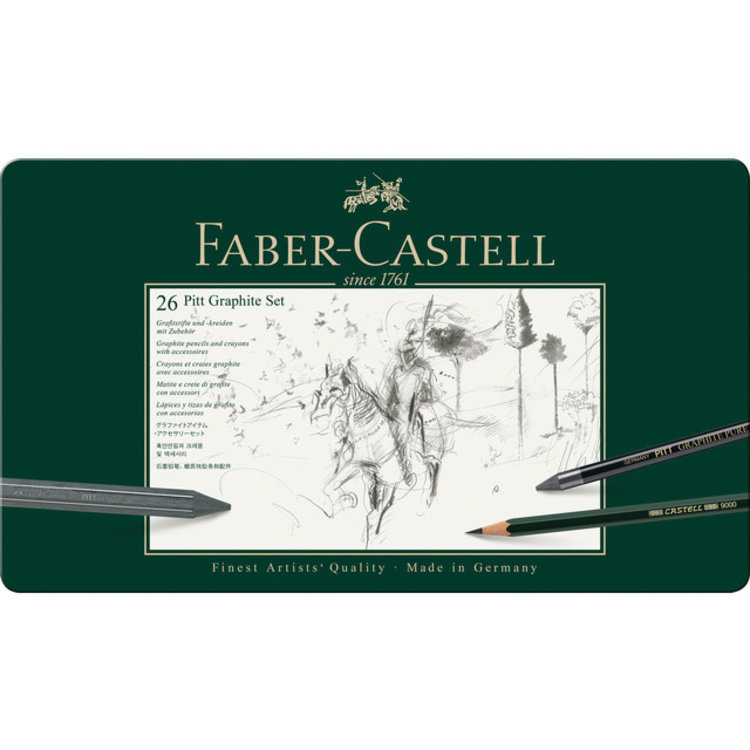 Faber Castell Pitt grafietset 26-delig